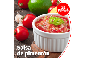 Vaquireceta: salsa de pimentón para acompañar con todo