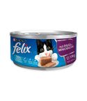 Alimento Húmedo Para Gato Felix Purina Paté Pavo Y Menudencias x 156gr