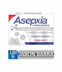 Jabón En Barra Asepxia Limpieza Intensiva Con Bicarbonato De Sodio x 100gr
