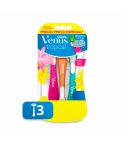 Maquina Desechable Venus Gillette Tropical x 3 Unidades