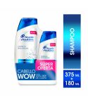 Shampoo Head & Shoulders Limpieza Renovadora x 375ml + 180ml Súper Oferta