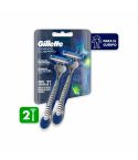 Maquina Desechable Gillette Cuerpo x 2 Unidades