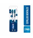 Cepillo De Dientes Oral B Advanced 7 Beneficios Cerdas Suaves x 2 Unidades