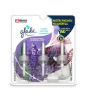 Repuesto De Ambientador Glade Aceite Natural Aroma Tranquilidad, Lavanda Y Aloe x 21ml x 3 Unidades