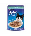 Alimento Húmedo Para Gato Felix Classic Purina Con Atún x 85gr