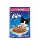 Alimento Húmedo Para Gato Felix Classic Purina Con Salmón x 85gr