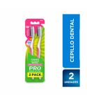 Cepillo De Dientes Pro 900 Doble Acción Duro x 2 Unidades