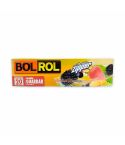 Bolsa Plástica Reutilizable Bol Rol Doble Zipper Grande x 20 Unidades