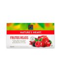Infusión Herbal Té Nature's Heart Frutos Rojos x 35gr x 20 Sobres