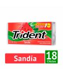 Chiclets Trident 30.6g Sandia