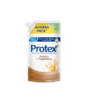 Jabón Líquido Antibacterial Para Las Manos Protex Avena Doypack x 800ml Ahorra Pack