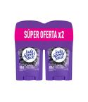 Desodorante En Barra Lady Speed Stick Carbon Absorb x 45gr x 2 Unidades