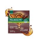 Jabón En Barra Palmolive Naturals Café Y Aceite De Almendras X 110g X 3 Unidades