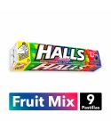 Barra De Halls Fruit Mix x 25.2gr x 9 Pastillas