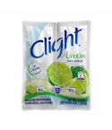 Mezcla En Polvo Clight Sabor A Limón x 14gr Rinde 2 Litros