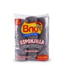 Esponjilla Lana Acero Brio 6u