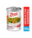 Arvejas Enlatadas Con Zanahoria Zenú Abre Fácil x 580gr