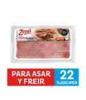 Tocineta Zenu 400g Ahumada De Cerdo