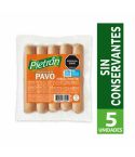 Salchicha De Pavo Pietrán x 225gr x 5 Unidades