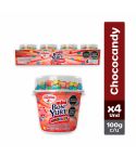 Mini Bon Yurt Chococandy Alpina x 100gr x 4 Unidades