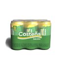 Cerveza Costeña Bacana Lata X 269ml X 6 Unidades