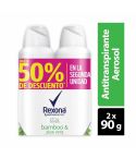 Desodorante Rexona 90g 2u Spray Bamboo