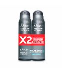 Desodorante Dove 89g 2u Spray Men/care