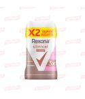 Desodorante Rexona 46g 2u Stick Clin/cla