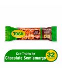 Barras De Cereal Tosh Sabor A Chocolate X 32gr