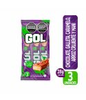 Chocolatina Gol x 28gr x 3 Unidades
