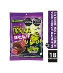 Chocolatina Drácula Dracuwafer Rellena De Fresa X 108gr X 18 Unidades