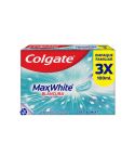 Crema Dental Colgate Max White Complete Clean Crystal Mint x 100ml x 3 Unidades Econopack