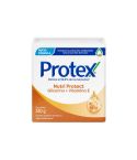 Jabón En Barra Protex Antibacterial Nutri Protect Vitamina E x 110gr x 3 Unidades