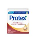 Jabón En Barra Antibacterial Protex Nutri Protect Macadamia x 110gr x 3 Unidades