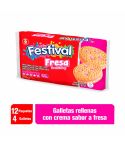 Galleta Festival 403g 12u Fresa