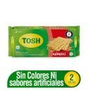 Galletas Tosh Con Salvado Y Ajonjolí x 406gr x 2 Tacos