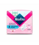 Toallas Femeninas Nosotras Protección Absorbente Tipo Tela Algodón x 8 Unidades