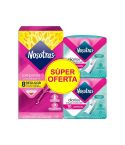 Tampones Nosotras Con Aplicador Regular x 8 Unidades + Protectores Largos x 20 Unidades