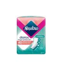 Protectores Nosotras Diarios Largos Con Alas Multiestilo x 40 Unidades