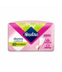 Protectores Nosotras Diarios Multiforma Flexibles x 60 Unidades
