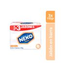 Jabón En Barra Neko Avena Hipoalergénico X 110gr X 3 Unidades
