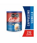 Café Soluble Colcafé Cappuccino Sabor A Vainilla Lata x 270gr
