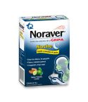 Noraver Gripa Tq Noche Sabor A Panela Y Limón x 15gr x 6 Sobres