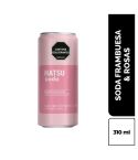 Soda Hatsu Sabor A Frambuesa Y Rosas Lata X 310ml