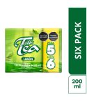 Bebida De Té Mr. Tea Sabor A Limón Tetra x 200ml Pague 5 Lleve 6 Unidades