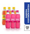 Bebida Gaseosa Manzana + Colombiana Postobón x 250ml x 6 Unidades