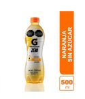 Bebida Gatorade Sabor A Naranja Sin Azúcar x 500ml