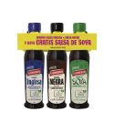 Salsa Inglesa + Salsa Negra La Constancia Pet x 164ml Gratis Salsa De Soya Pet x 164ml