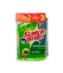 Fibra De Cocina Scoth Brite Pague 2 Lleve 3 Unidades