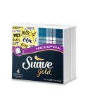 Pañuelos Faciales Suave Gold Triple Hoja x 4 Paquetes x 10 Unidades Precio Especial
